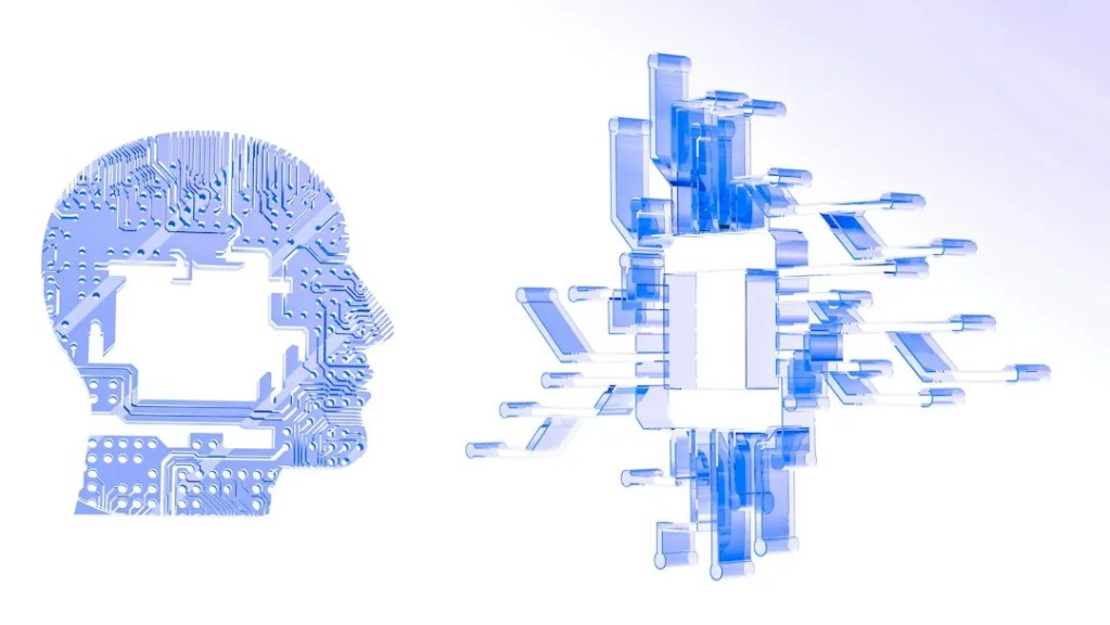 RAGによる文書検索と生成AIを表すデジタルネットワーク